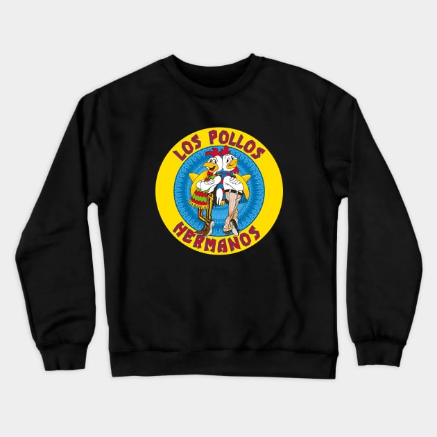 Los Pollos Hermanos Crewneck Sweatshirt by Pittih